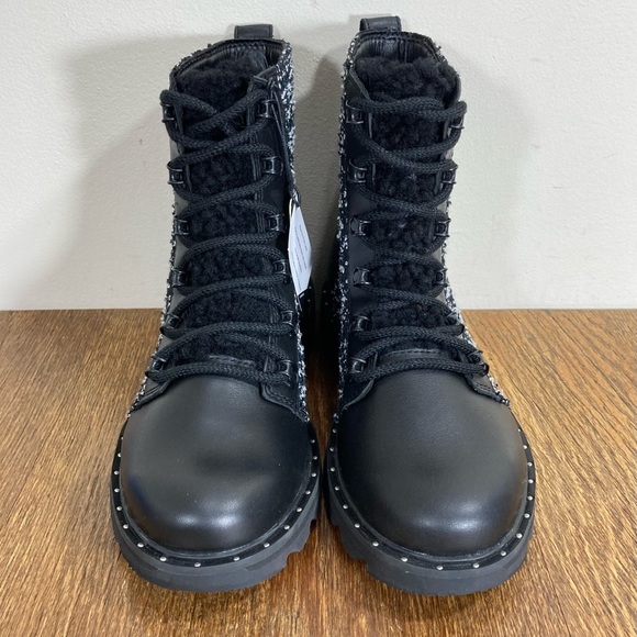 NEW Sorel Lennox Lace Waterproof Cozy Bootie Womens Size 6 Black/White - Picture 3 of 12